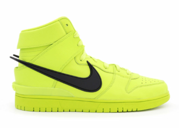 Nike Dunk High AMBUSH citron vert